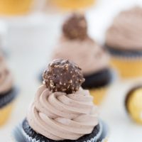 Ferrero Rocher Cupcakes