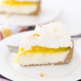 Lemon Macaroon Cheesecake
