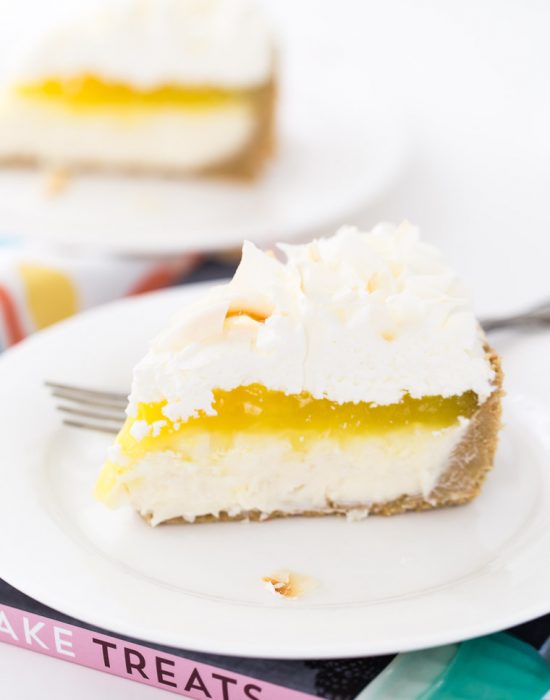 Lemon Macaroon Cheesecake