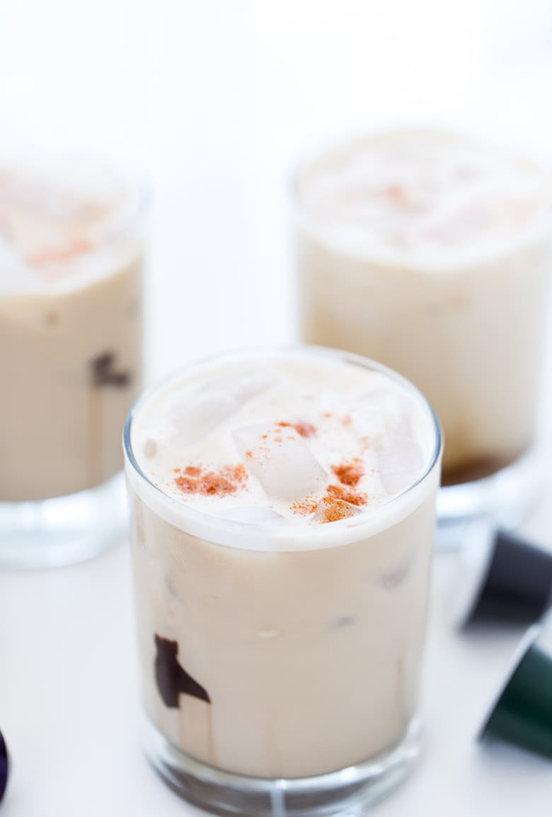 This refreshing cup of Mexican Iced Coffee combines a dash of chocolate with a hint of spice for a simple sweet treat.