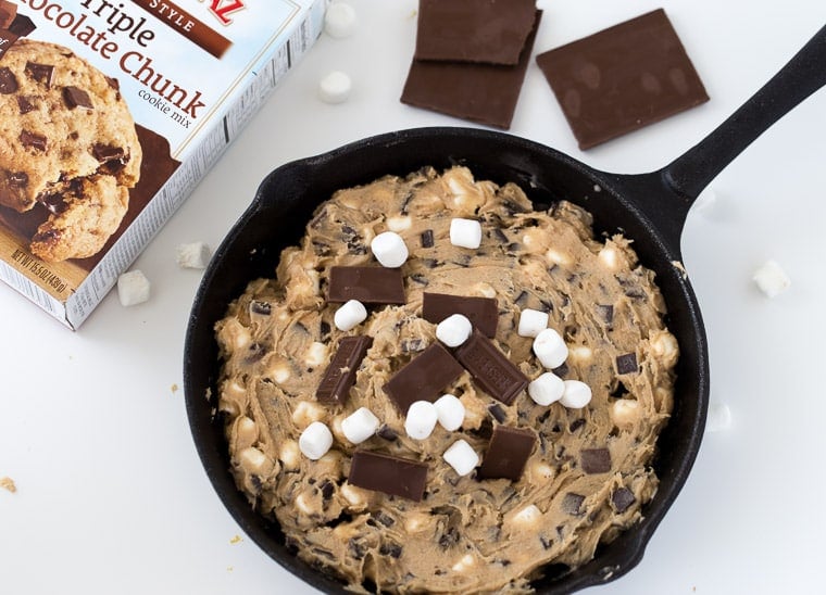 Skillet S'mores Cookie - A Classic Twist