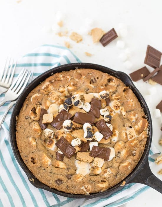 Skillet S'mores Cookie