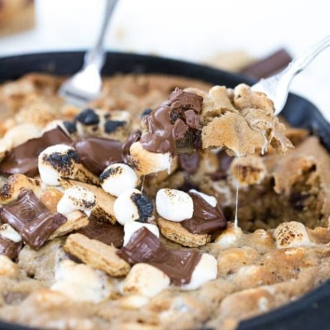 Skillet S'mores Cookie