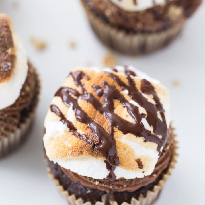 Smores Cupcakes