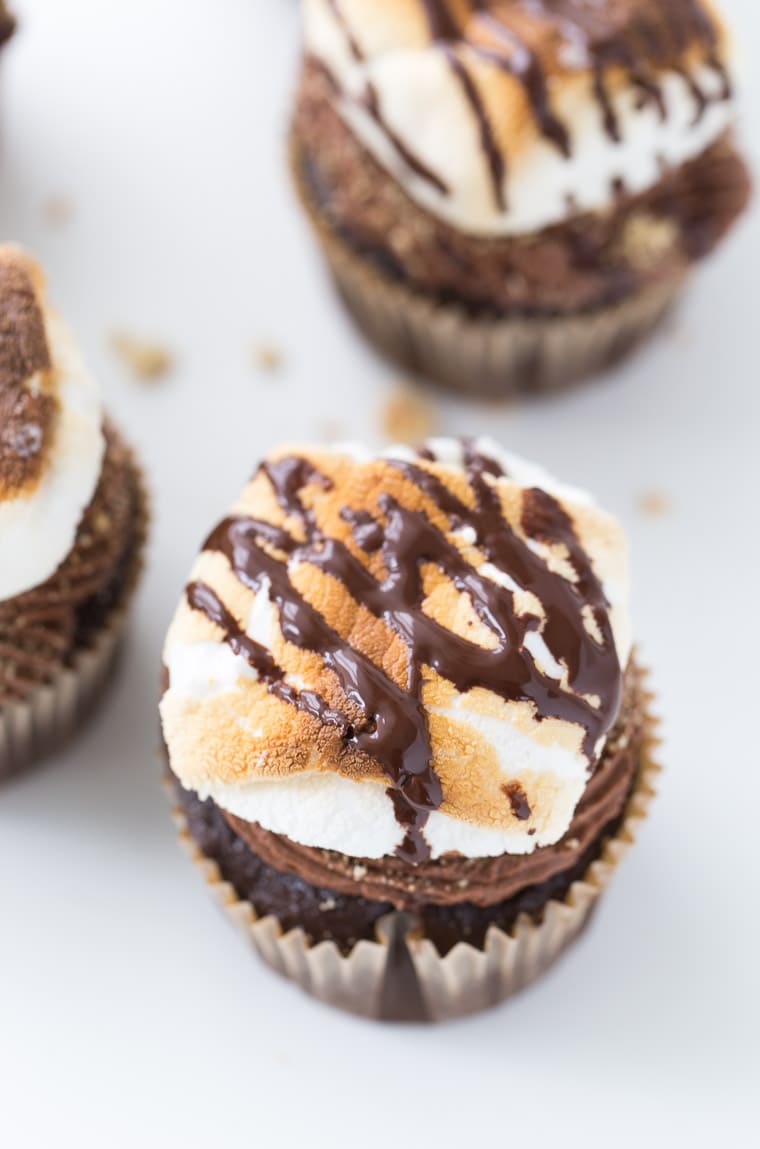 Smores Cupcakes