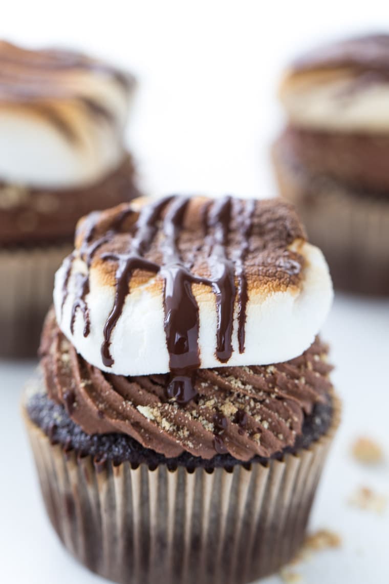 Smores Cupcakes