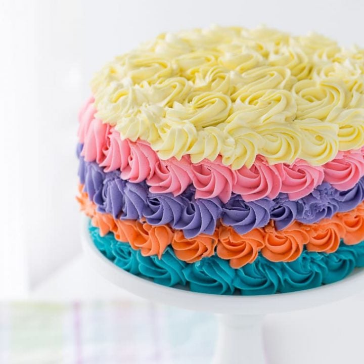 colorful cake