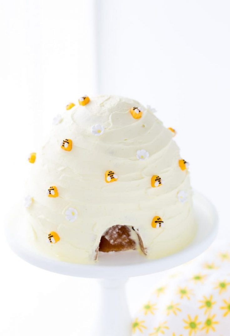 Honey Bee Layer Cake with Sour Cream Filling - Video Recipe