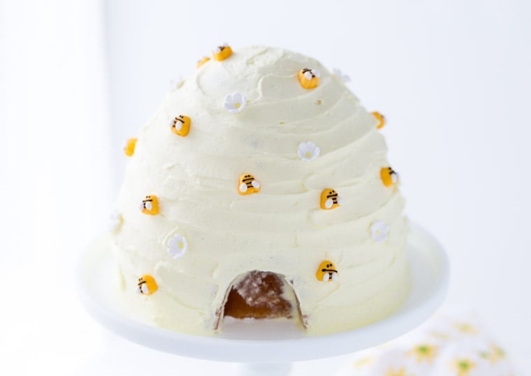 Honey-Glazed Beehive Cake and Pretty Bundt Cakes - At Home with