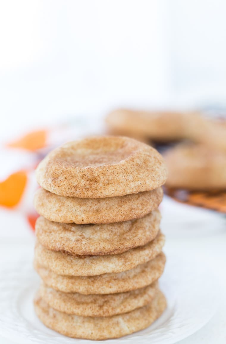 These classic snickerdoodle cookies are soft, pillowy and perfectly spiced