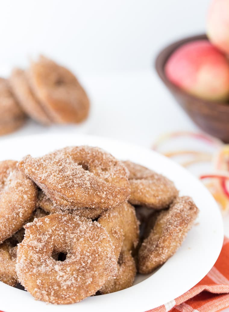 This homemade apple fritters recipe is delicious, crisp on the outside and sweet and gooey on the inside. 