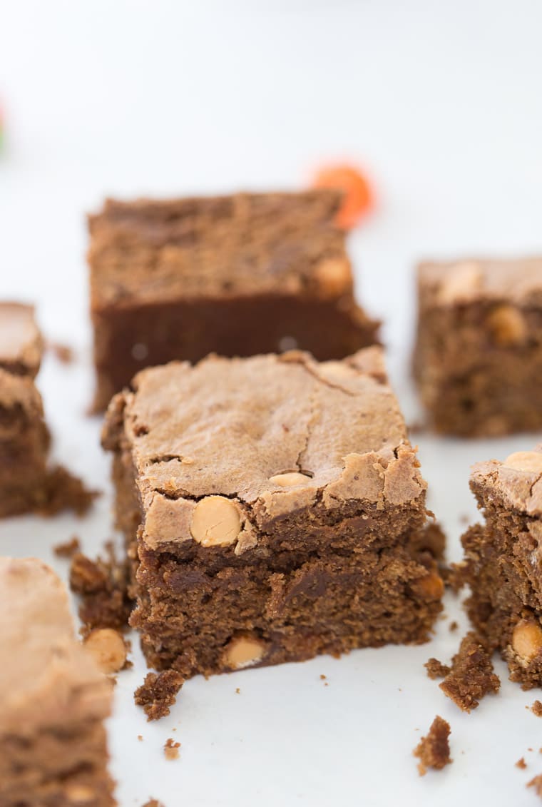 Decadent, rich espresso chocolate brownies with buttery butterscotch chips makes these mocha butterscotch brownies an all time favorite recipe. 