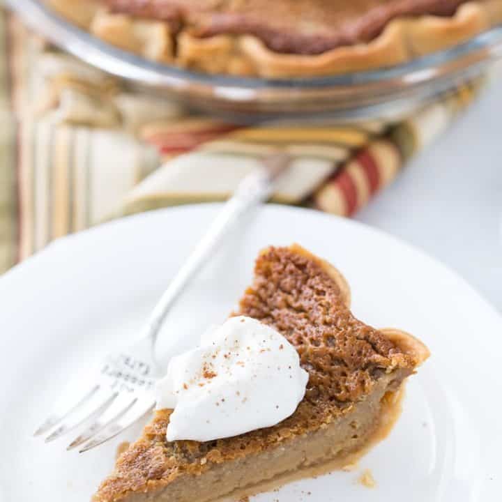 Brown Sugar Maple Pie