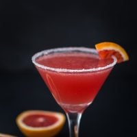 Blood Orange Vanilla Martini