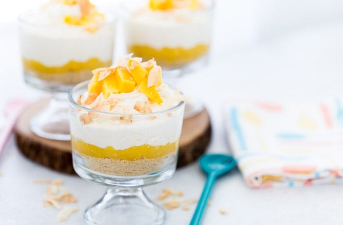 Coconut Mango Mousse