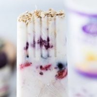 Berry Greek Yogurt Breakfast Pops