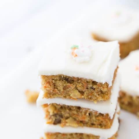 Carrot Cake Bars