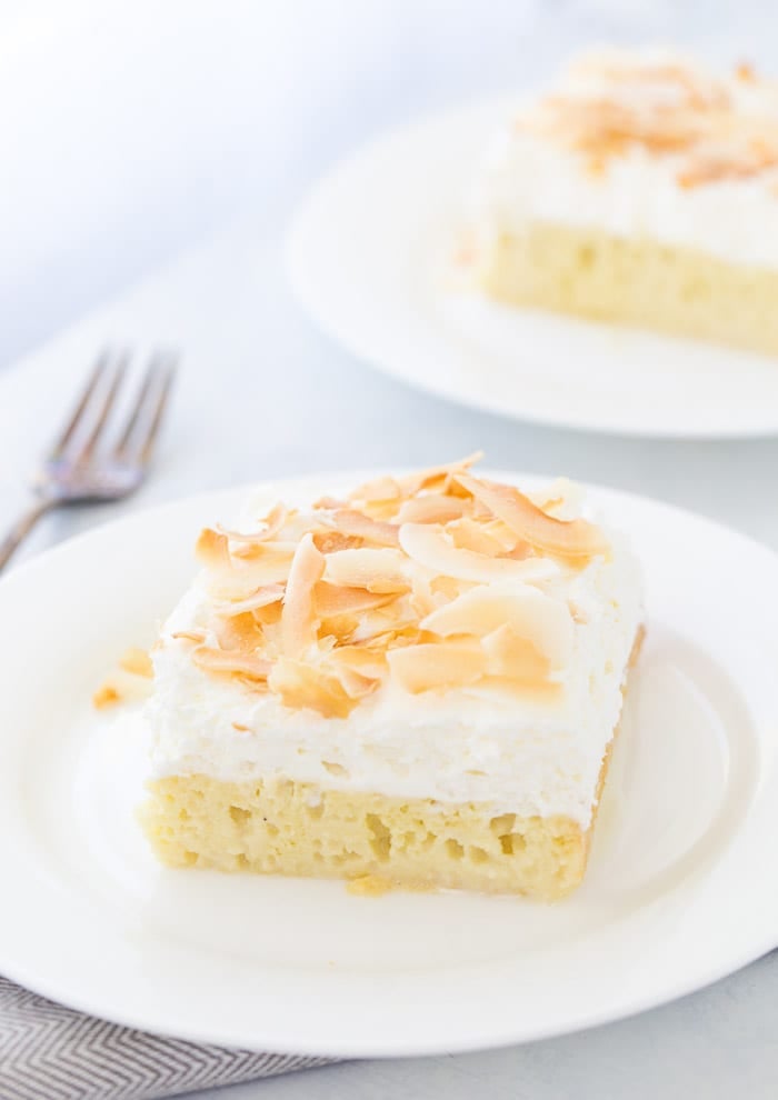 Pina Colada Poke Cake - Beyond Frosting