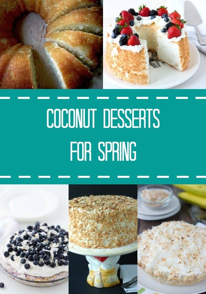 A collection of coconut recipes perfect for Spring and all your entertaining. 