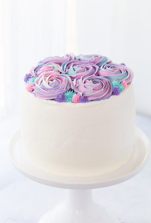 White Chocolate Rose Cake for Mother's Day A Classic Twist