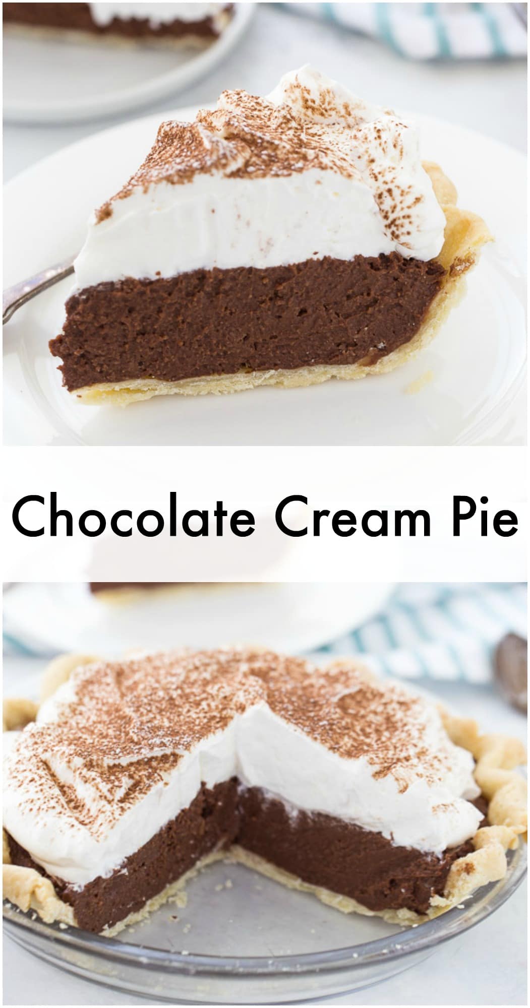 Chocolate Cream Pie Recipe A Classic Twist