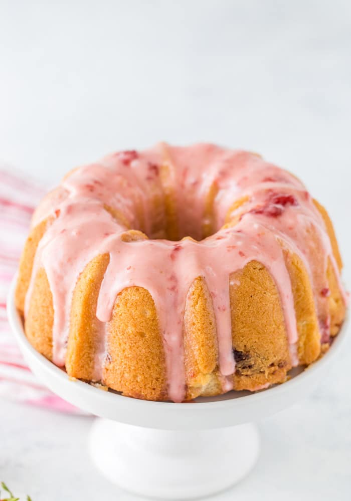 Strawberry Lemonade Pound Cake Recipe Blahnik Baker