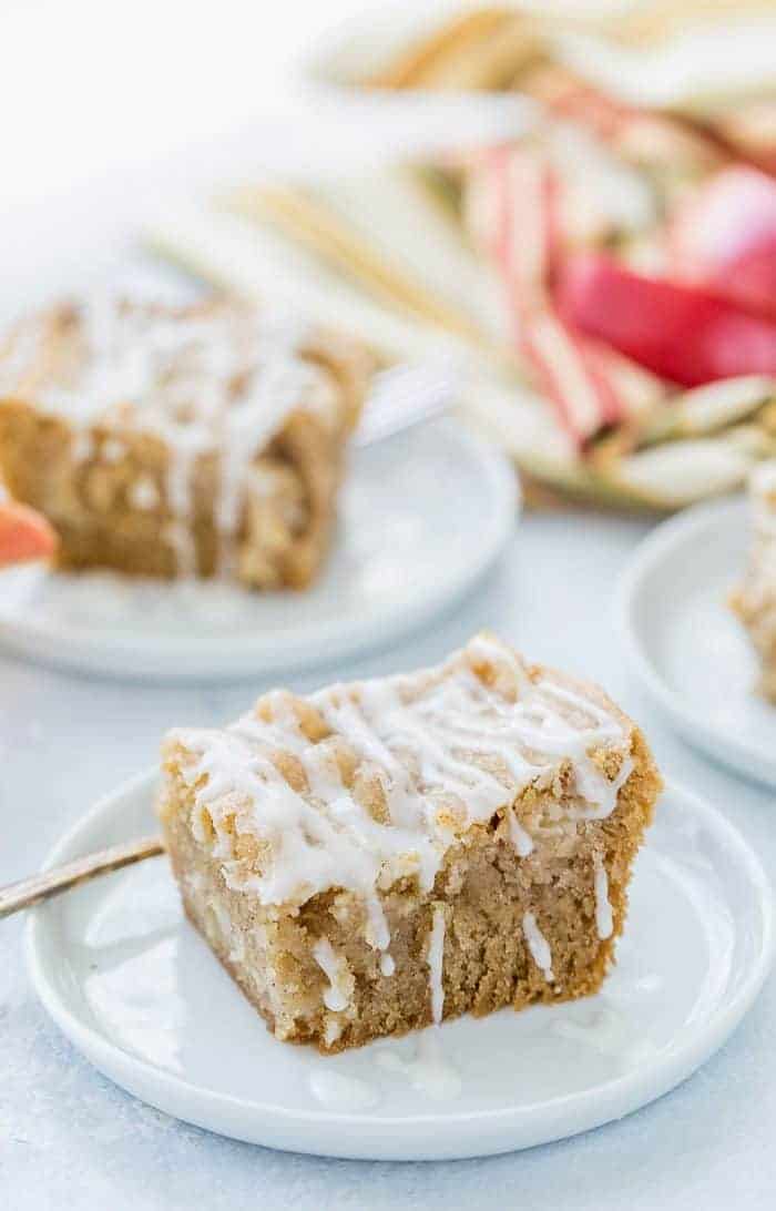 This is my Grandma's Apple Cake Recipe that's perfect for all your fall gatherings. With lightly spiced apples and a sweet glaze, each slice is comforting.