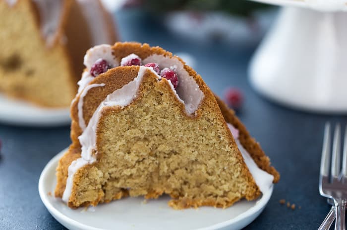 Eggnog Bundt Cake