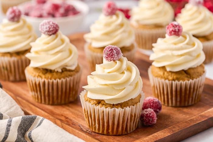 Sweet Potato Cupcakes with Marshmallow Frosting