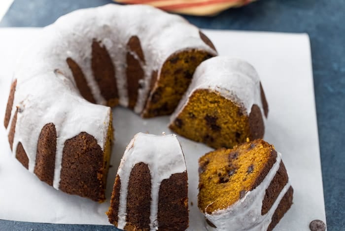 mom's pumpkin chocolate chip cake recipe