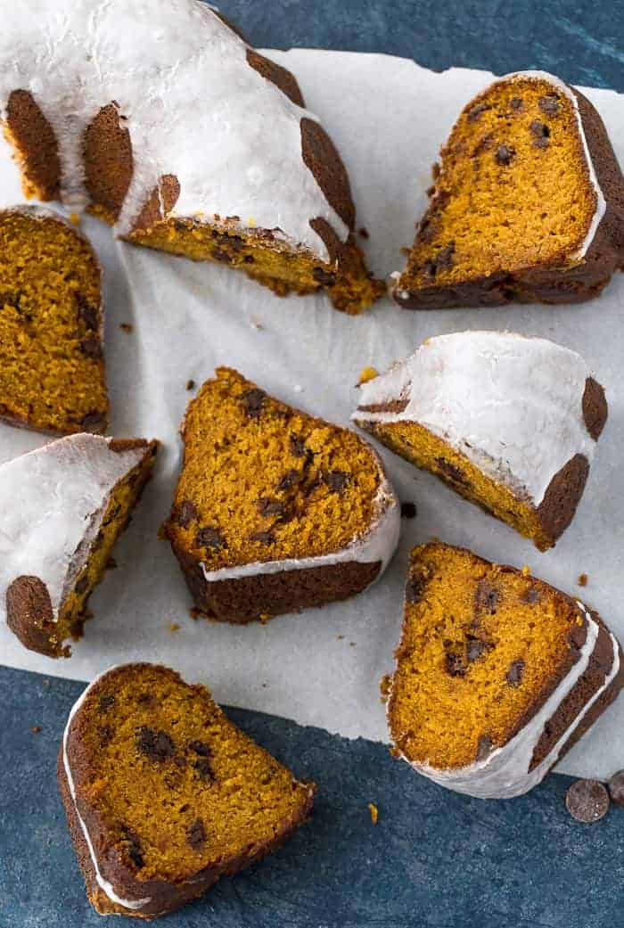 mom's pumpkin chocolate chip cake recipe