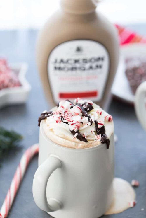 peppermint mocha cocktail