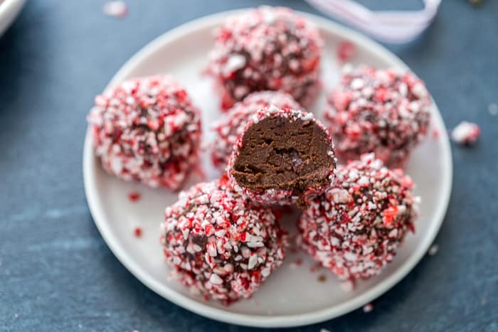 peppermint truffles