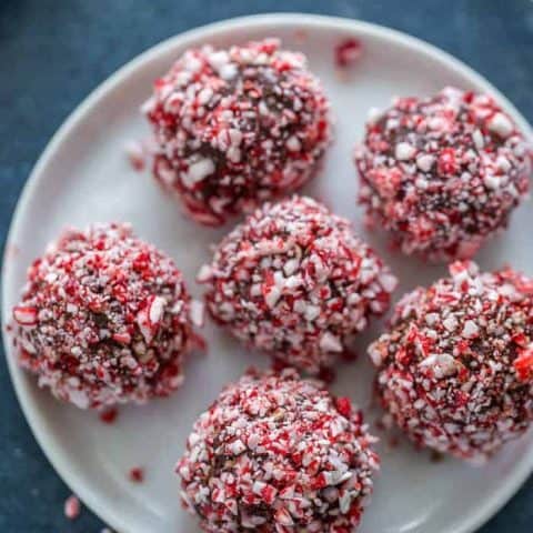 For a sweet indulgent holiday treat, try these peppermint truffles. They are smooth, indulgent and perfect for any holiday season cookie exchange.