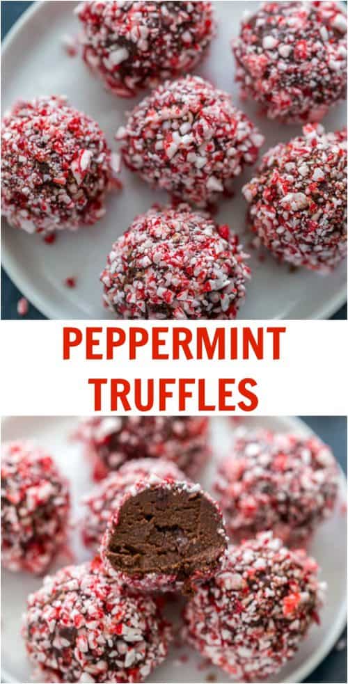 peppermint truffles