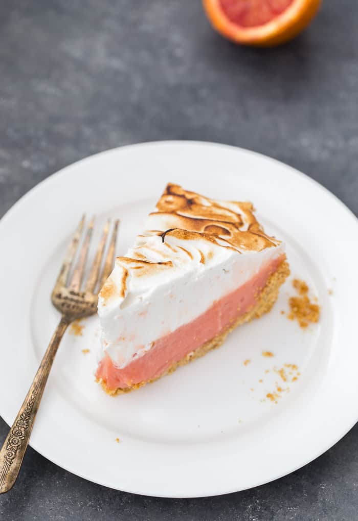 Blood Orange Meringue Pie