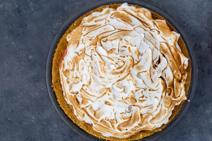 Blood Orange Meringue Pie