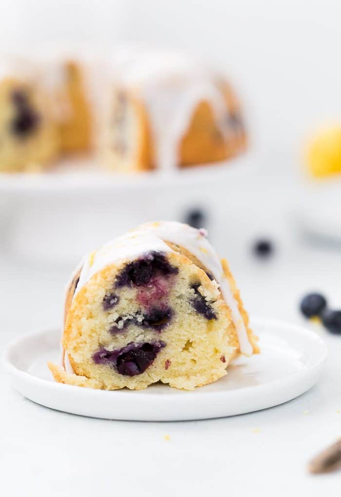 Blueberry Lemon Pound Cake