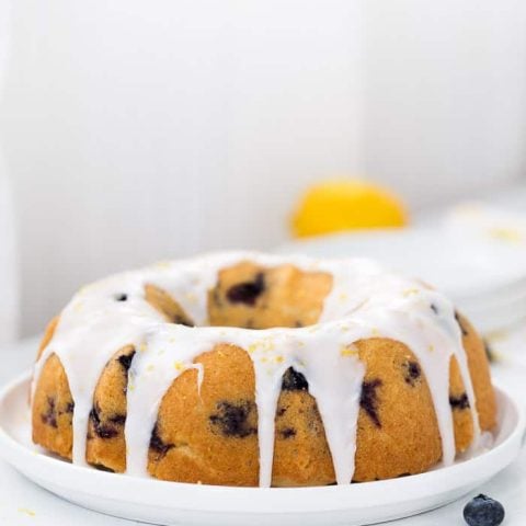 Blueberry Lemon Pound Cake