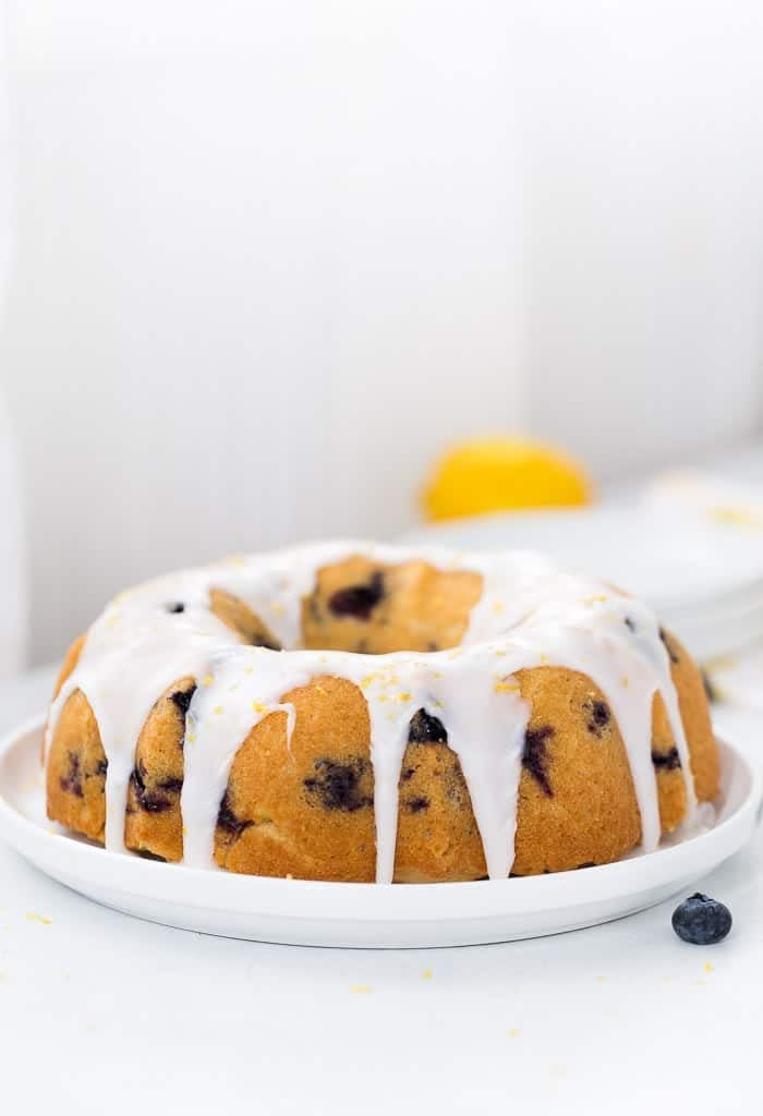 Blueberry Lemon Pound Cake