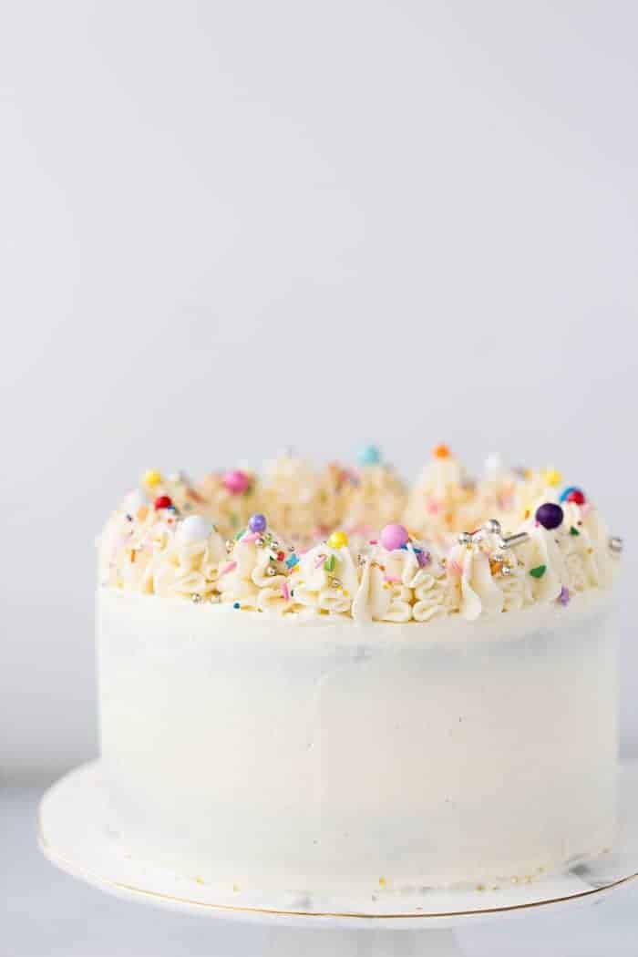 Chocolate Cake with Vanilla Buttercream - A Classic Twist