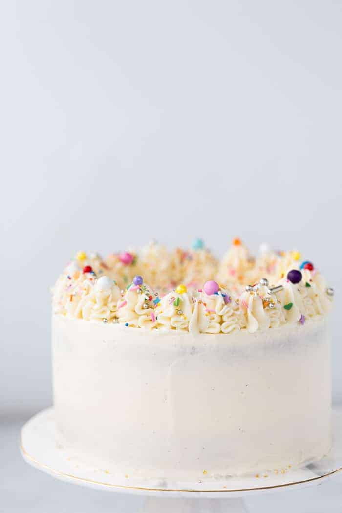 Chocolate Cake with Vanilla Buttercream - A Classic Twist