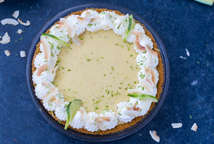 Kókusz kulcs Lime Pie 