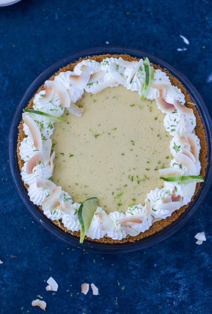  Tarte au citron vert à la noix de coco 