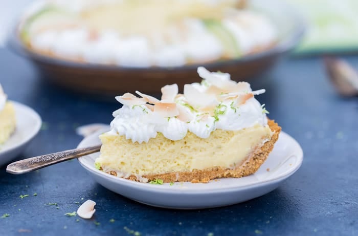  Tarte au citron Vert à la noix de coco 