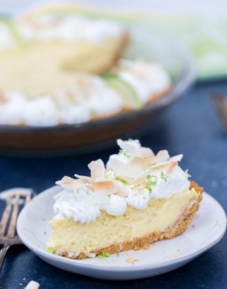 Coconut Key Lime Pie