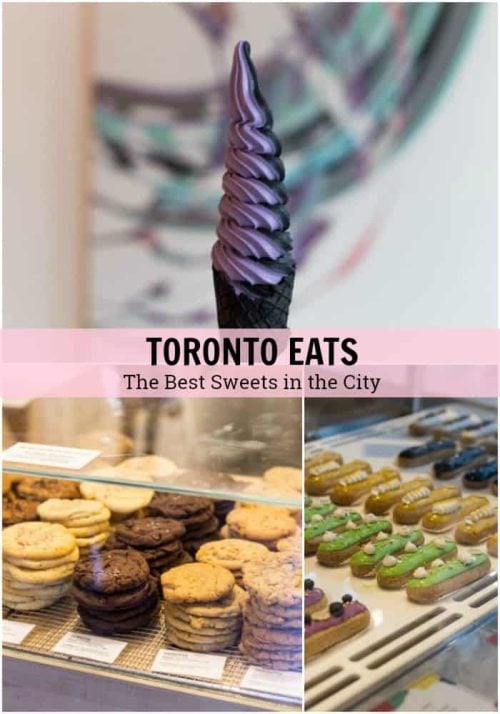 travel bites: the best sweets in toronto