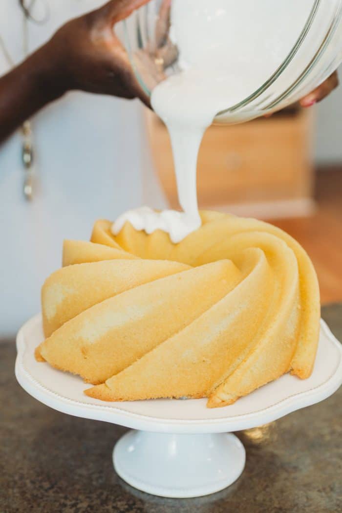 coconut lavender bundt cake