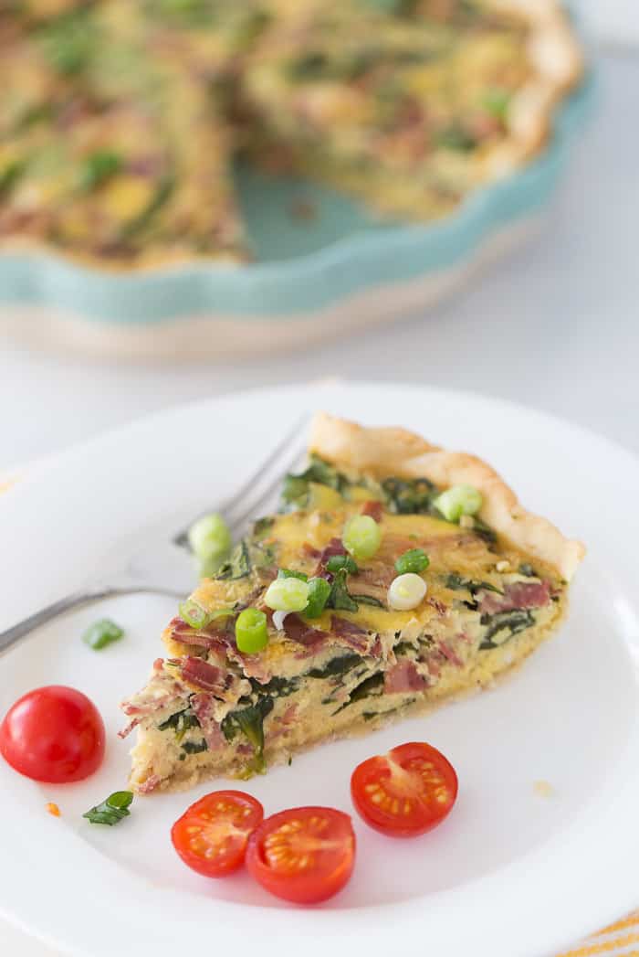 Spinach Bacon Quiche Recipe A Classic Twist