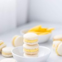 Mango Macarons